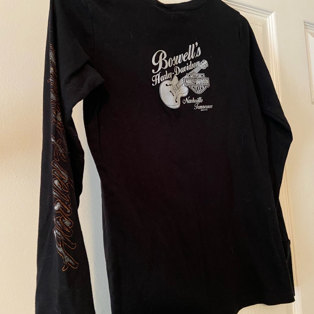 Women’s Harley Davidson thermal purchased from Boswell’s in Nashville, TN.